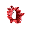 Pols scrunchie knot rood paisley print geit boerin boeren zakdoek